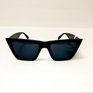 2/$30 Black Women Square Cat Eye Sunglasses